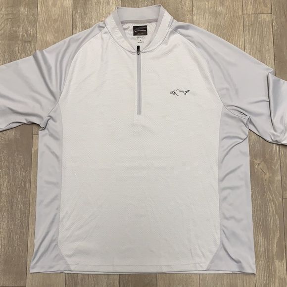 Mens Greg Norman Quarter Zip Performance Active Pullover - Picture 4 of 6